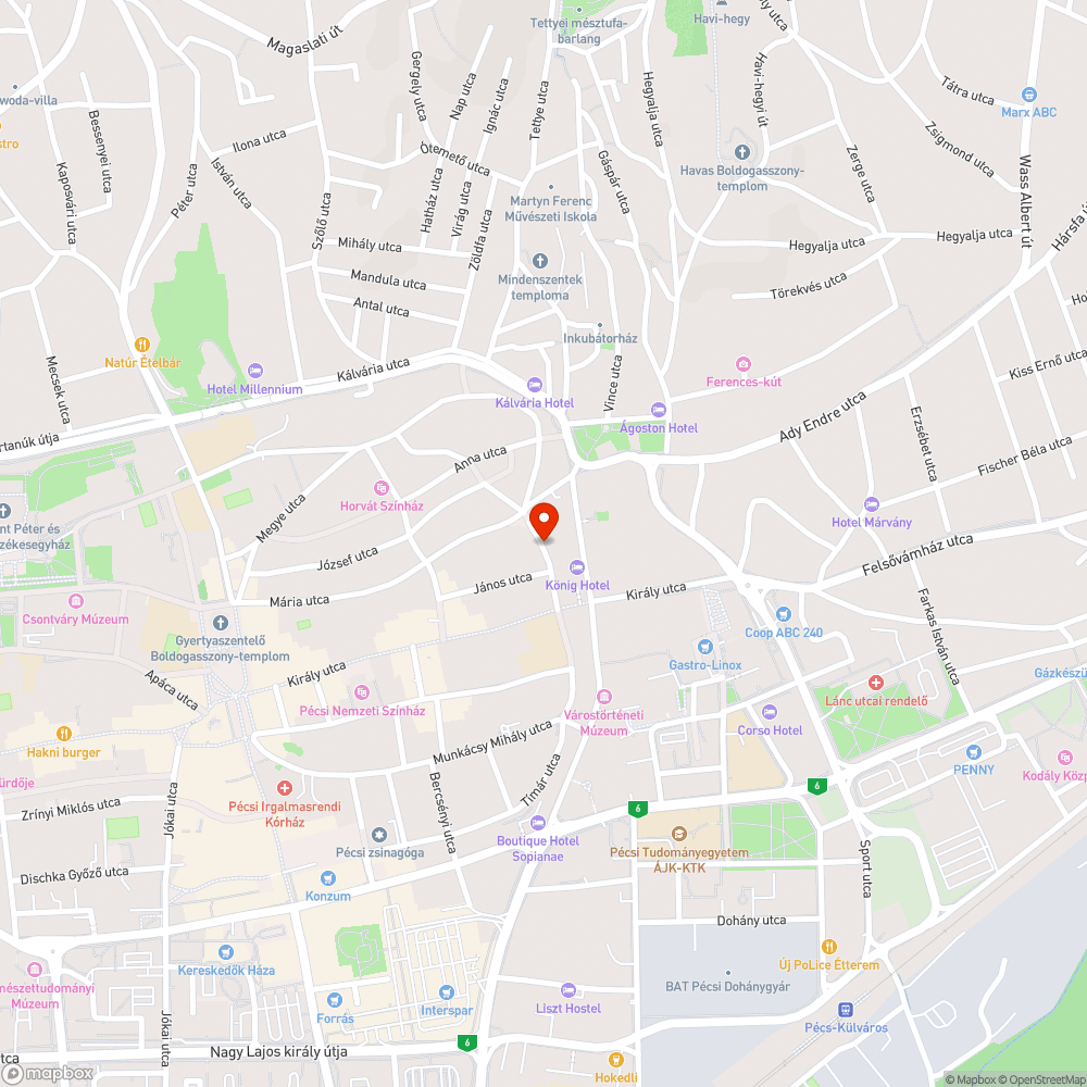 Eső utáni hordalék bejelentés helye