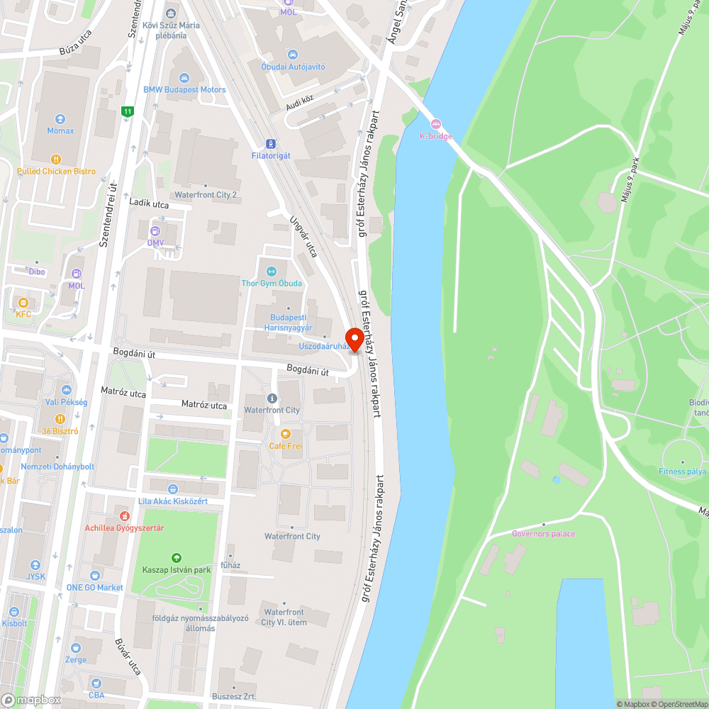 Sötét lámpák a HÉV menti kerékpárúton bejelentés helye