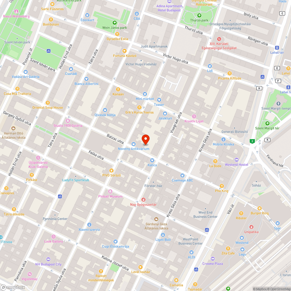 Felbontott járda helyreállítása bejelentés helye