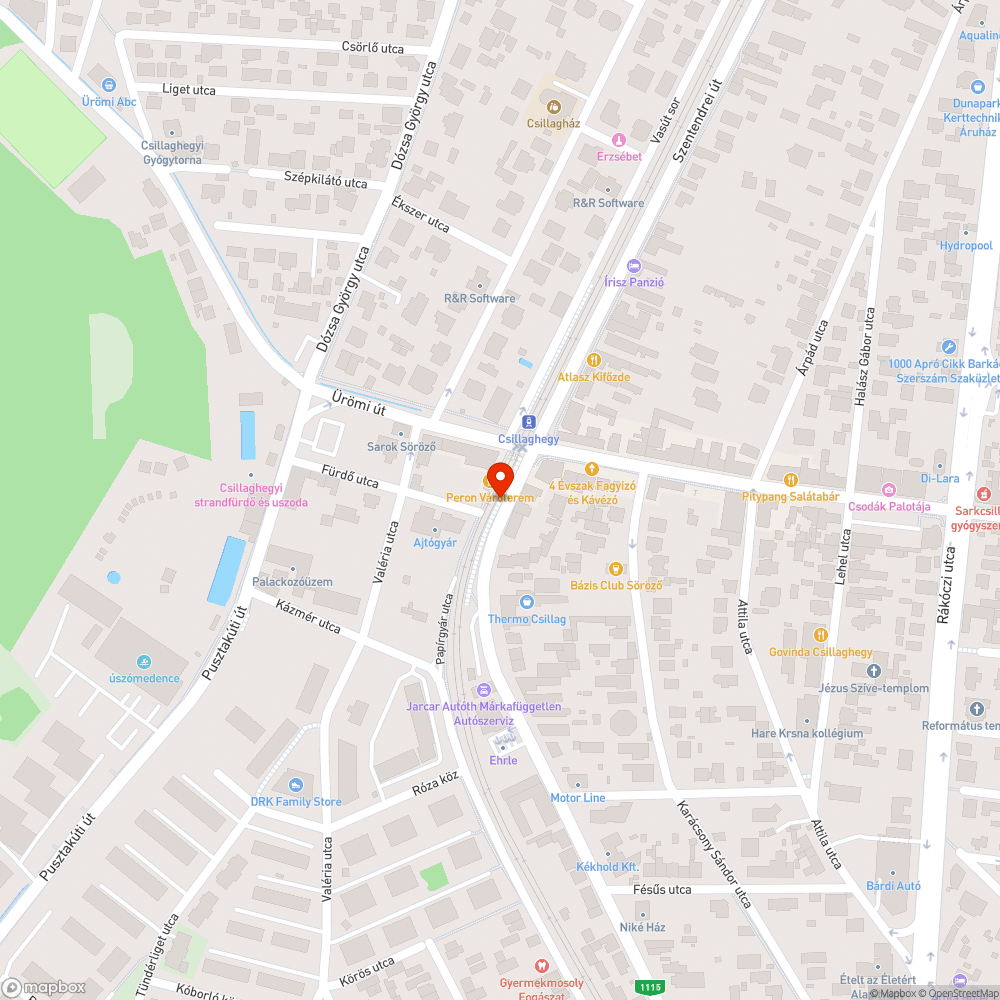 Esőbeálló hiánya bejelentés helye