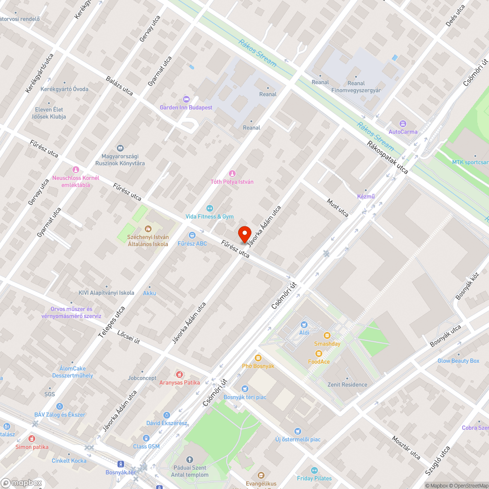 kiszáradt fa bejelentés helye