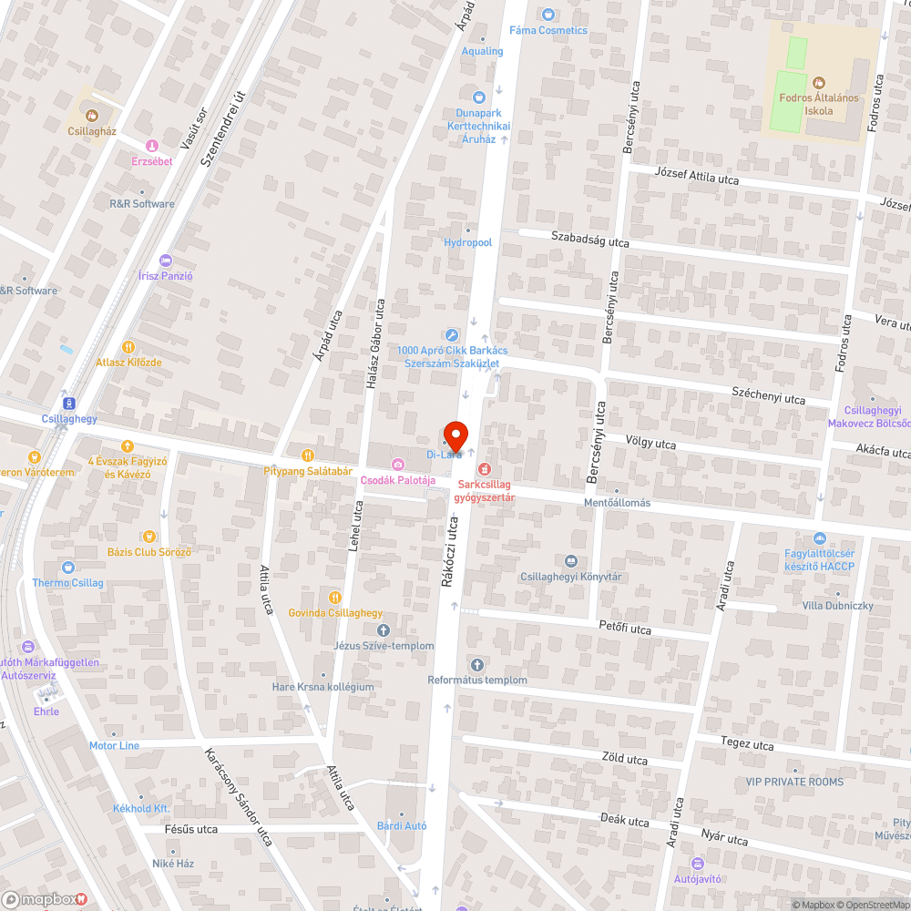 Eltűnt kupak bejelentés helye