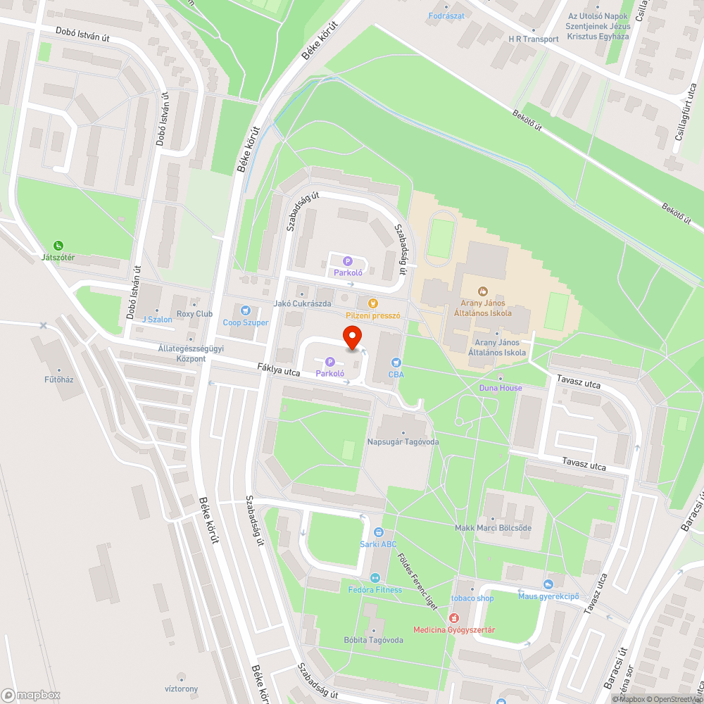 elhagyott autó bejelentés helye