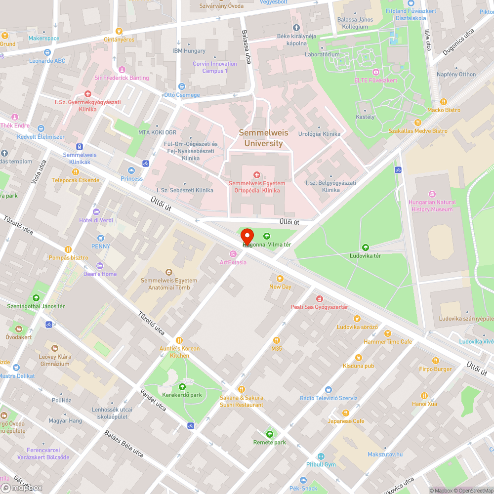 Elfordult táblák az Üllői-Lenhossék sarkán bejelentés helye