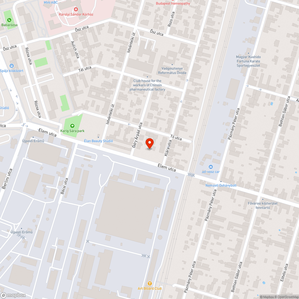 Járdára dőlt kerítés bejelentés helye