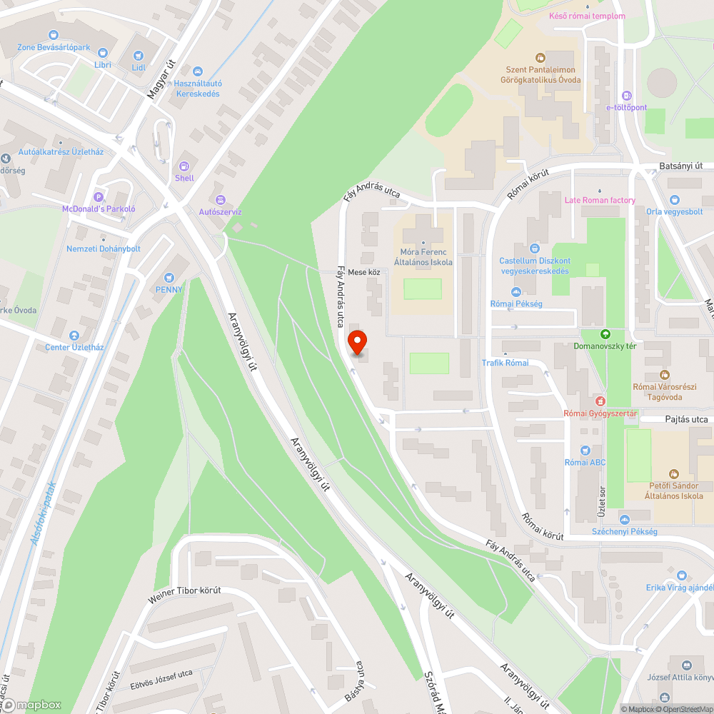 gazos, elhanyagolt salakos gyalogút bejelentés helye