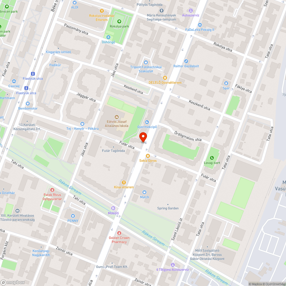 Sérült elektromos szekrény bejelentés helye