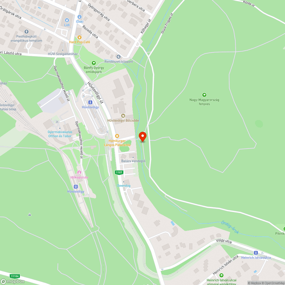 Szemétdomb bejelentés helye