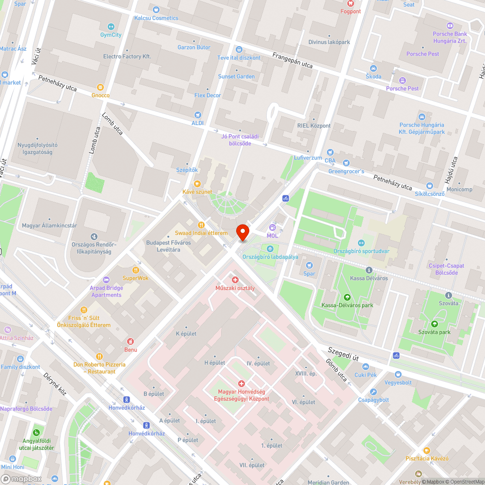 Elavult gyalogos tájékoztató tábla bejelentés helye