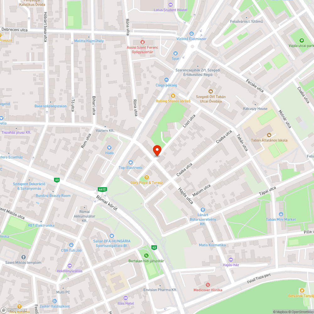 Törmelék és szemét kupac bejelentés helye