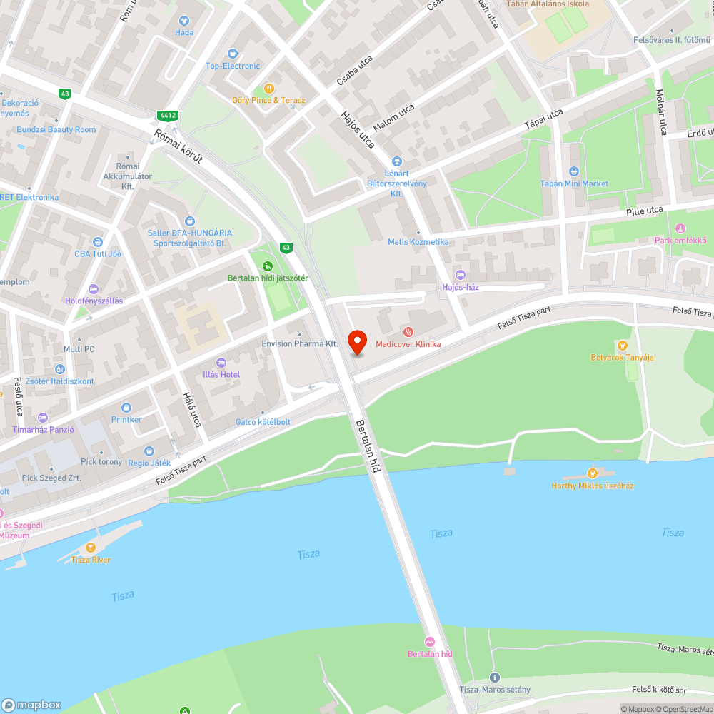 Beszakadt fedlap bejelentés helye