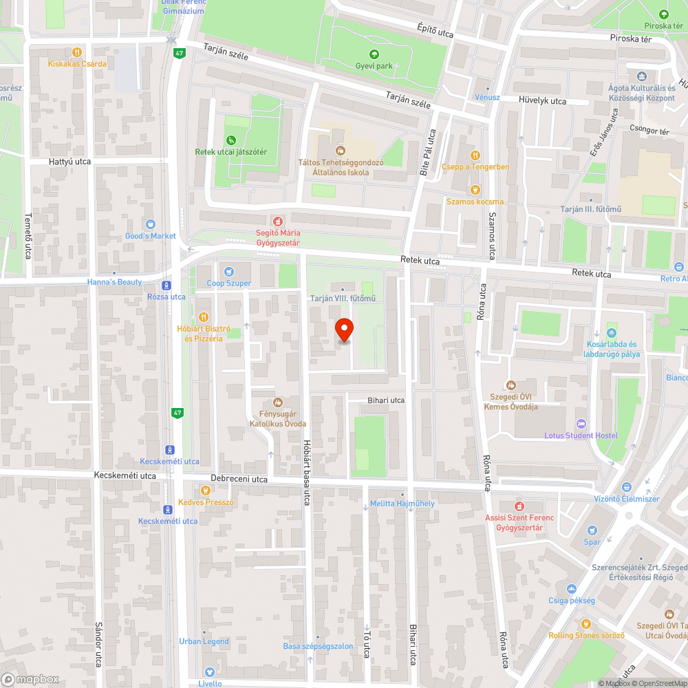 Korhadó tuskó, aszfat-, cserép- és beton törmelék bejelentés helye