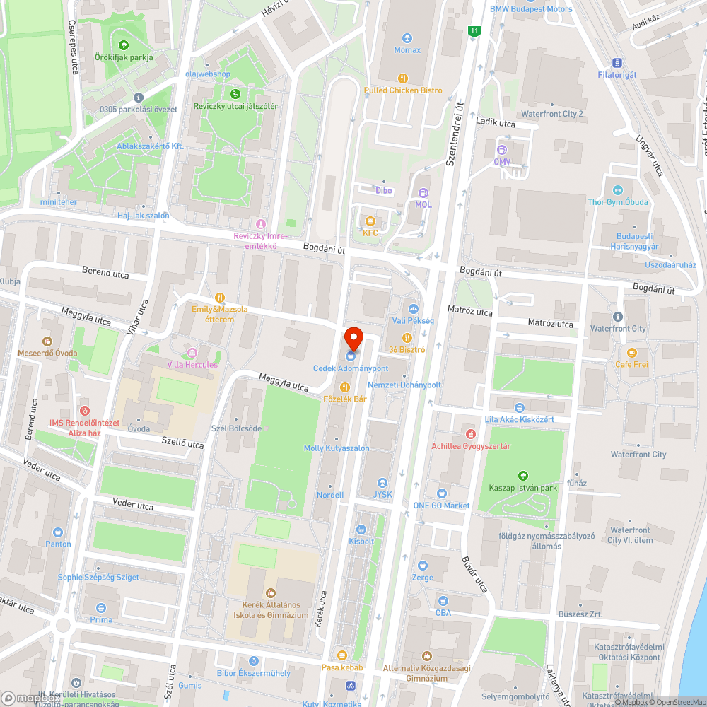 Világítás hiánya bejelentés helye