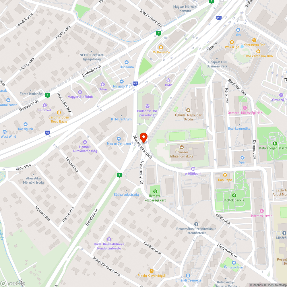 Betontömb a kerékpársávban bejelentés helye