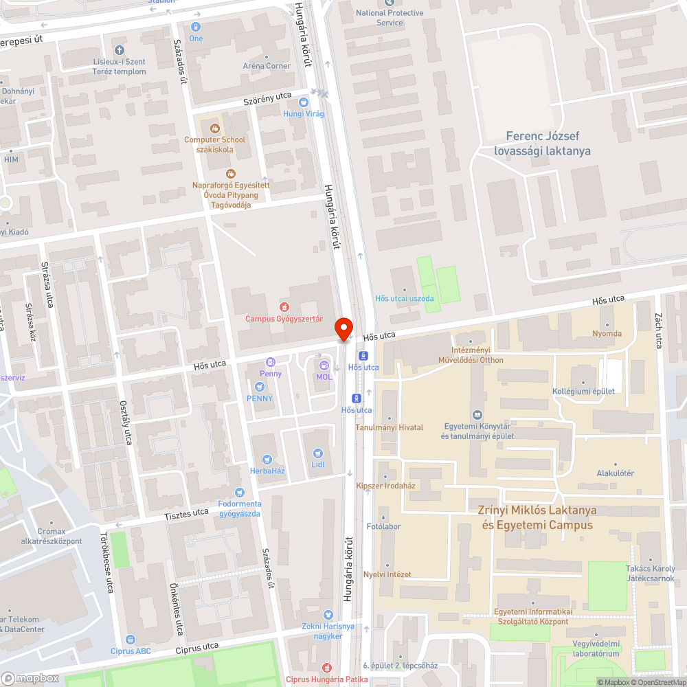 Kidőlt reklám molinó bejelentés helye