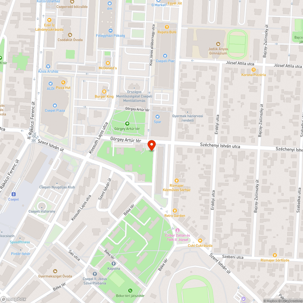 Haldokló fa bejelentés helye