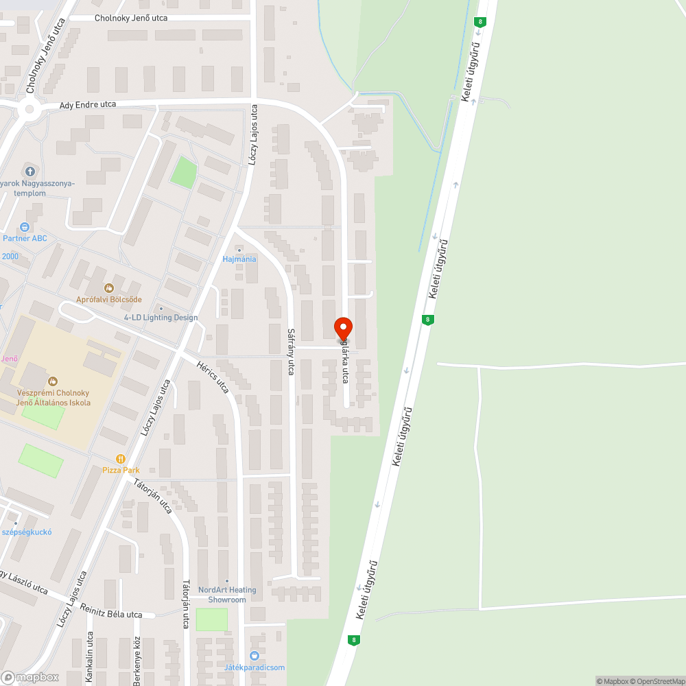 Balesetveszély bejelentés helye