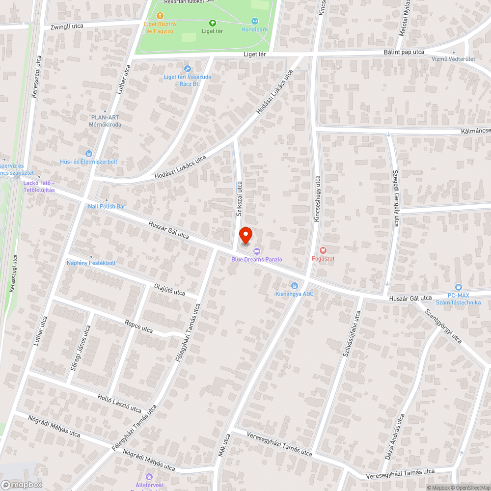 Kátyús úttest bejelentés helye