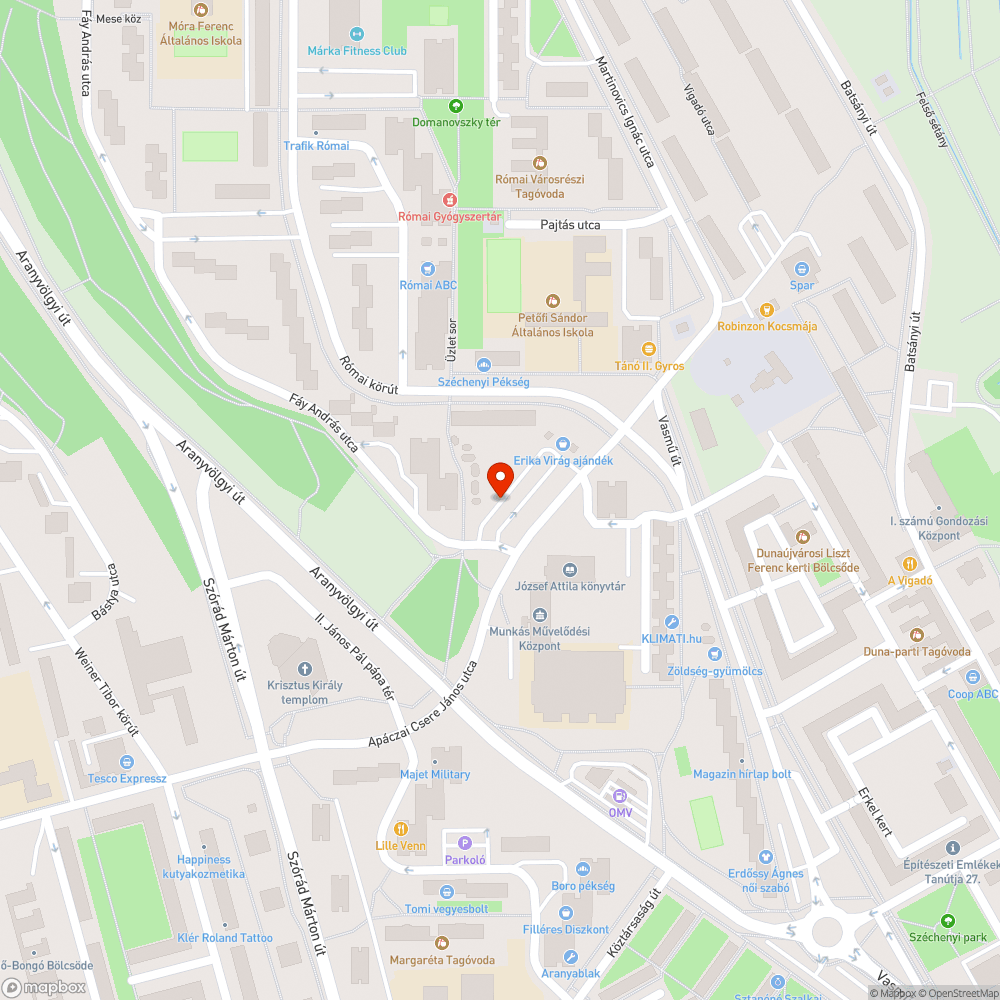 elhagyott autó bejelentés helye