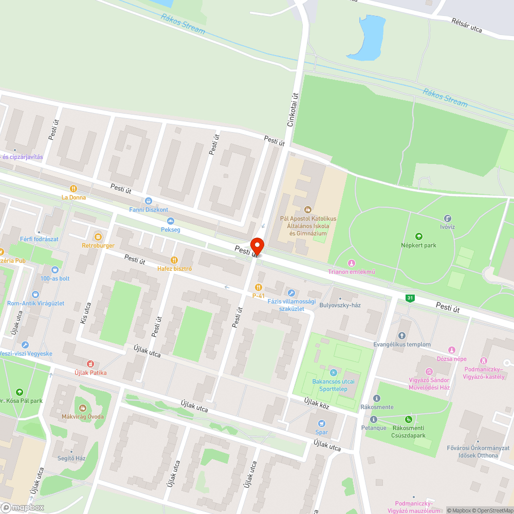 Vigyázzunk bejelentés helye