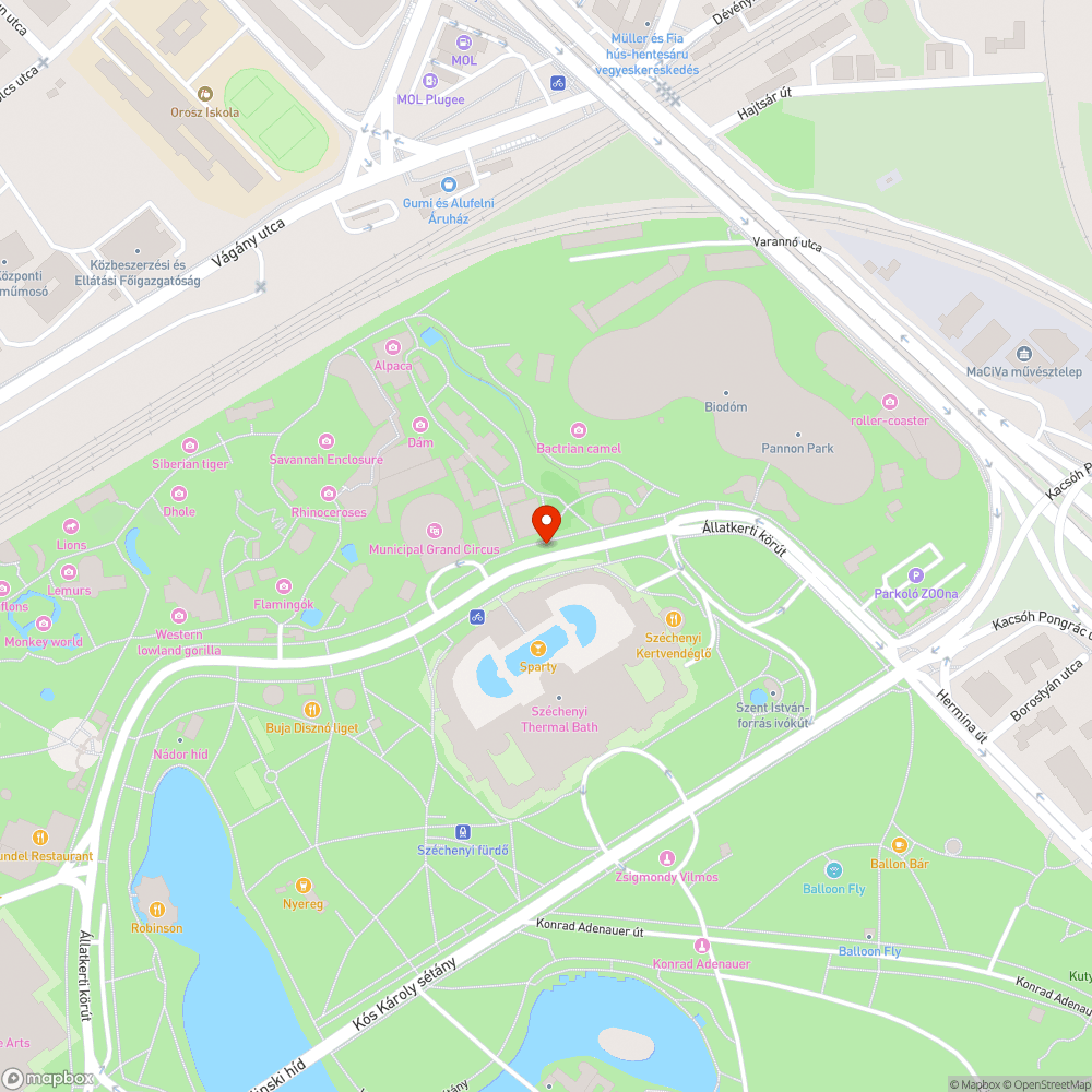 Zebra végén kosz bejelentés helye