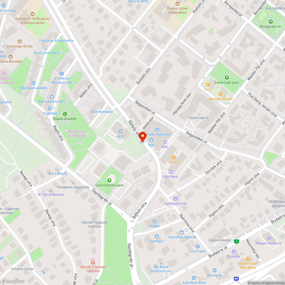 Szemetes Nagyszeben téri buszmegálló bejelentés helye