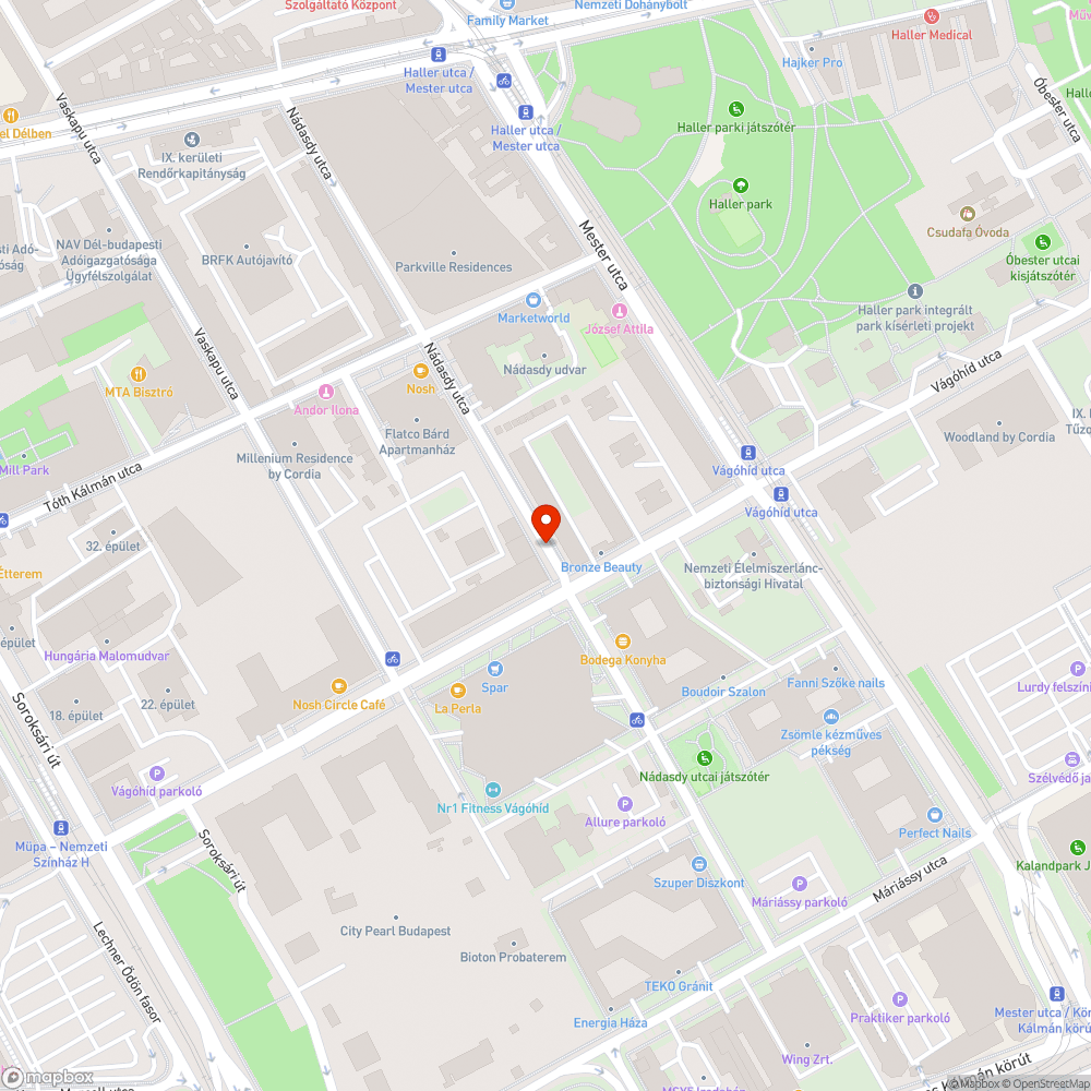 Feltört autó bejelentés helye