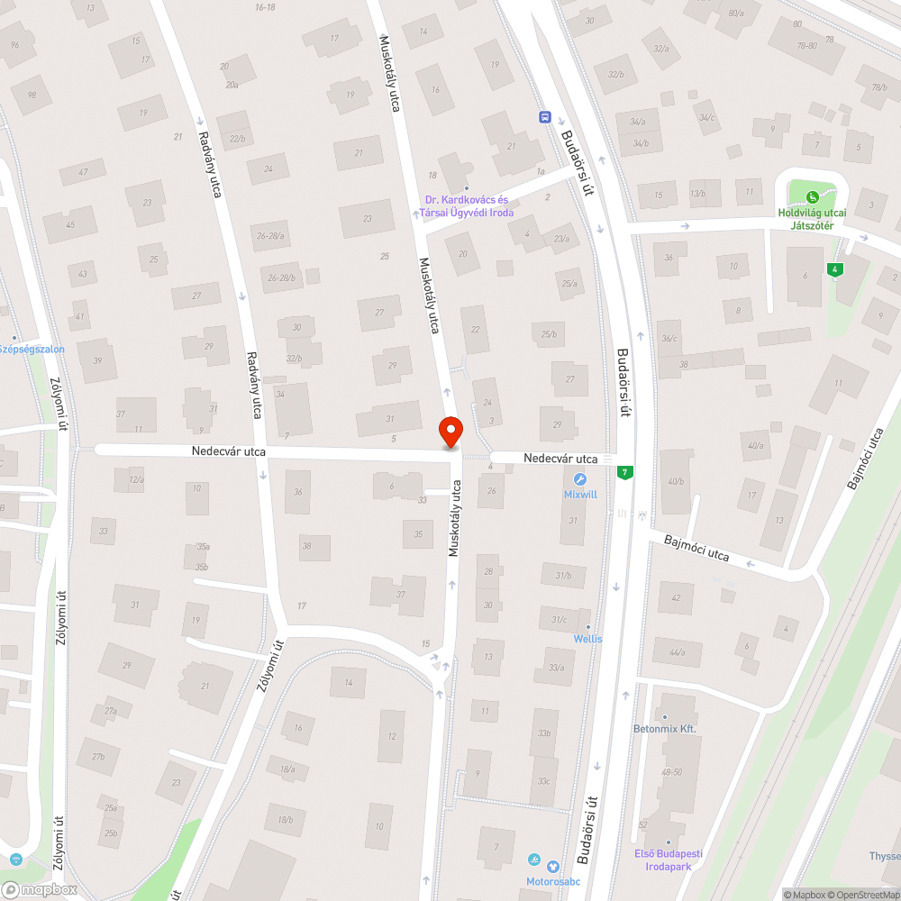 Kifordított tábla bejelentés helye