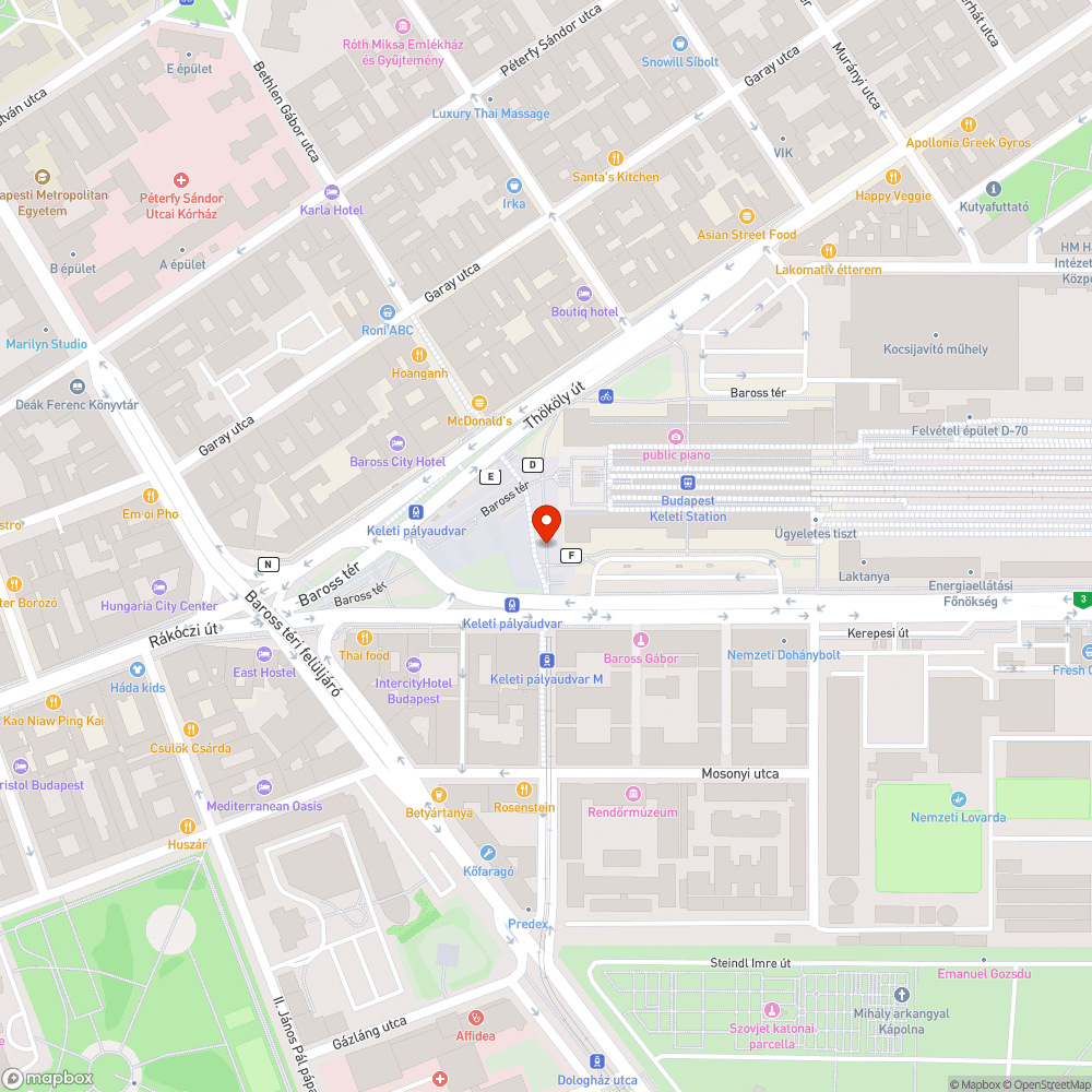 Locsoló rendszer bejelentés helye