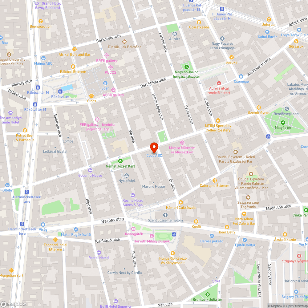 Láthatatlan tábla bejelentés helye