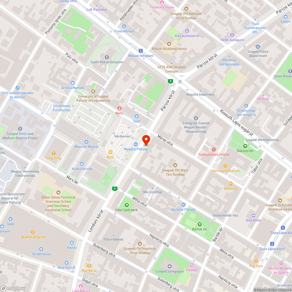 Hiányzó szemetes bejelentés helye