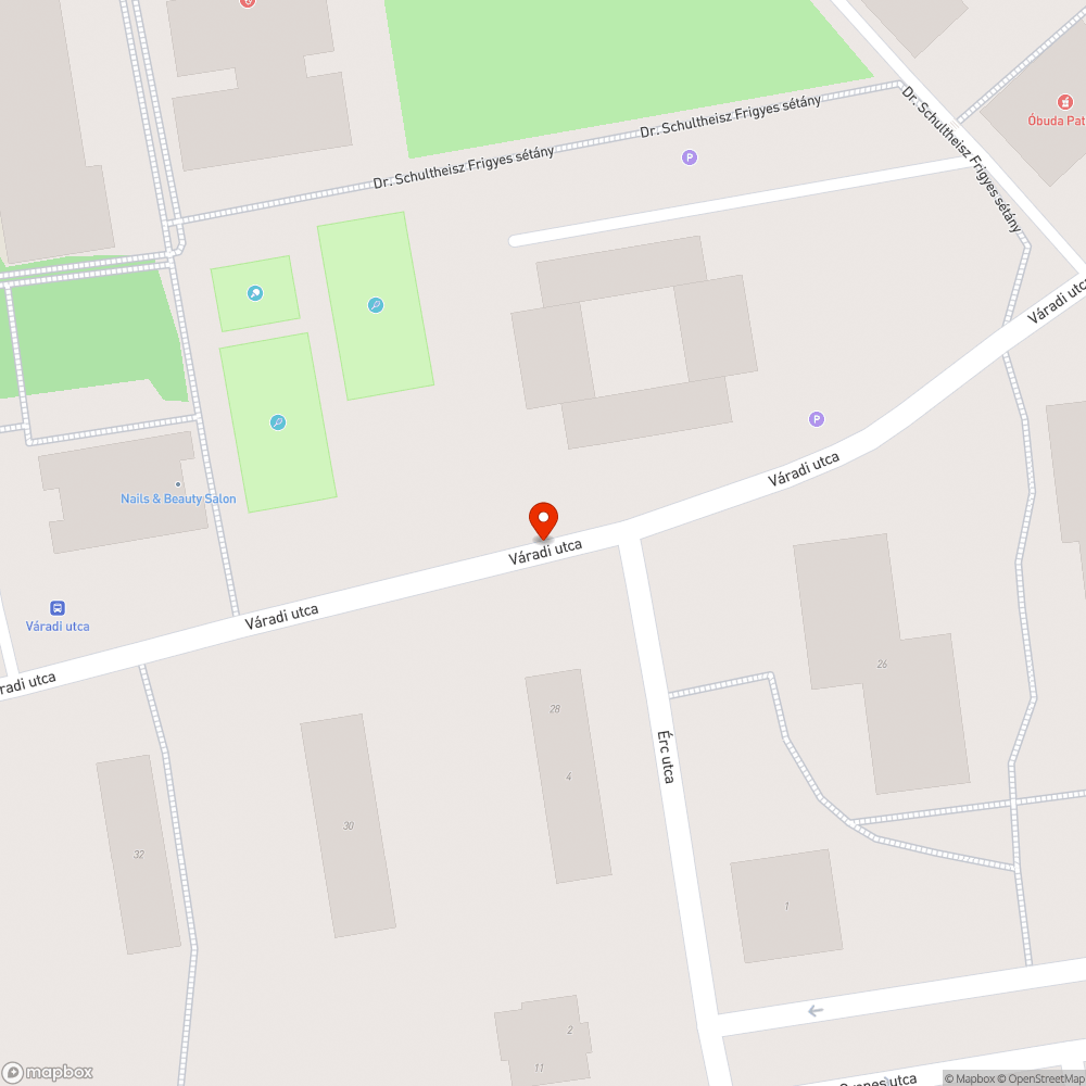 Kátyú a parkolósávban bejelentés helye