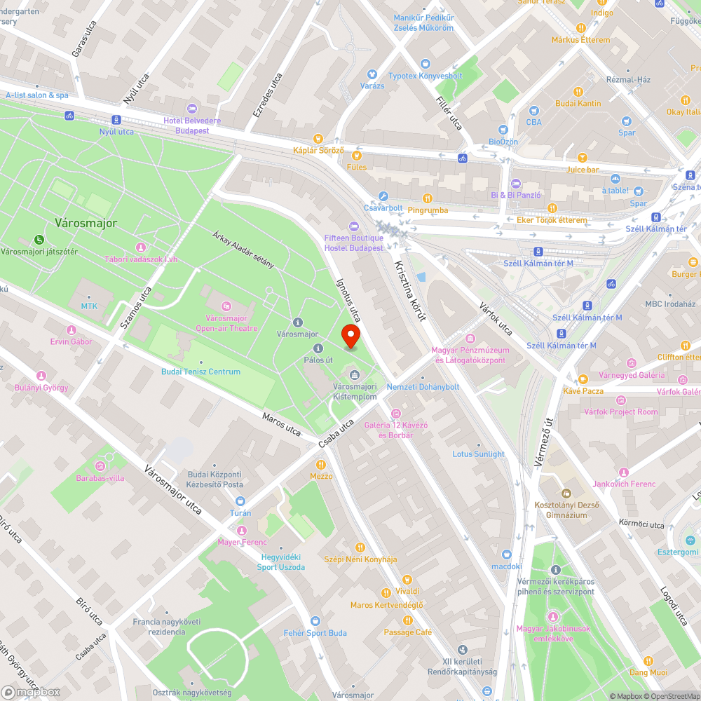 Járdahiba a sétányon bejelentés helye