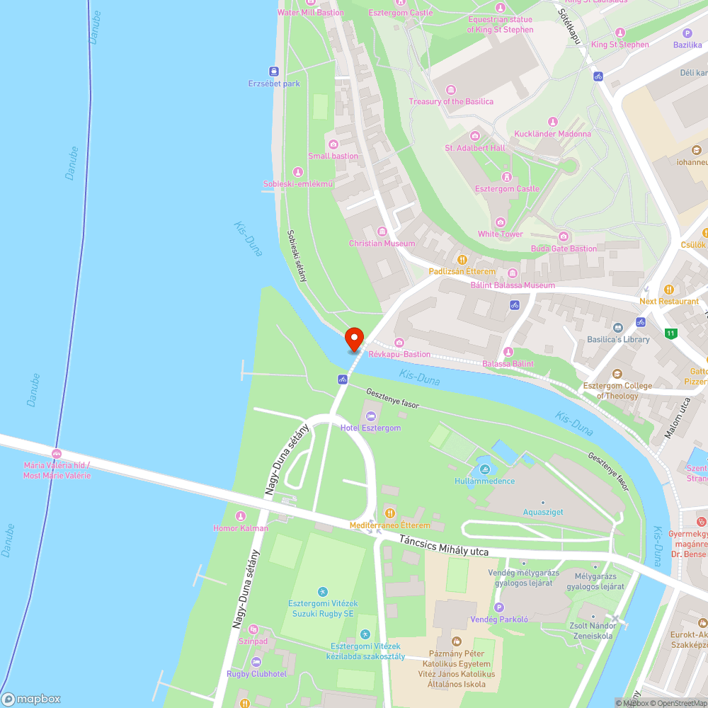 Luk a hídon bejelentés helye