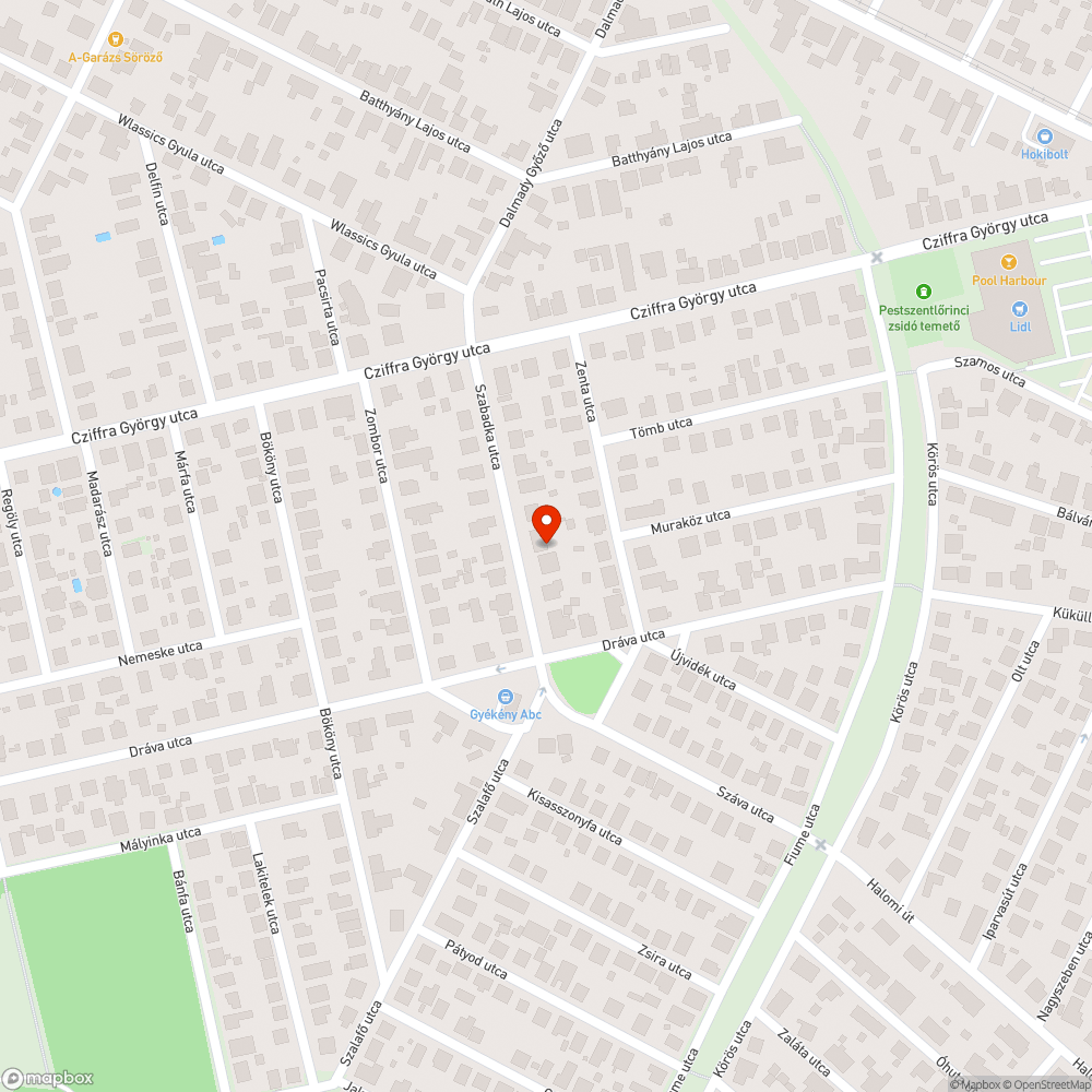 hanyag útjavítás bejelentés helye