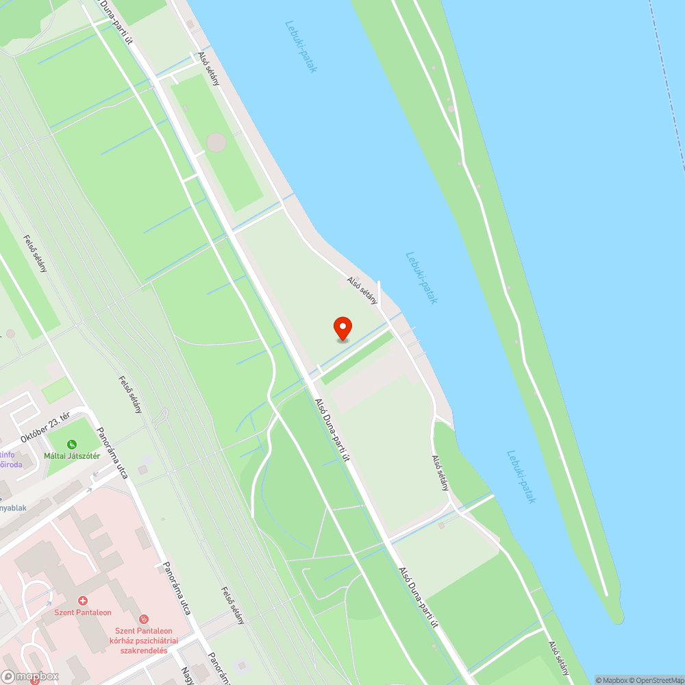 áll a víz bejelentés helye