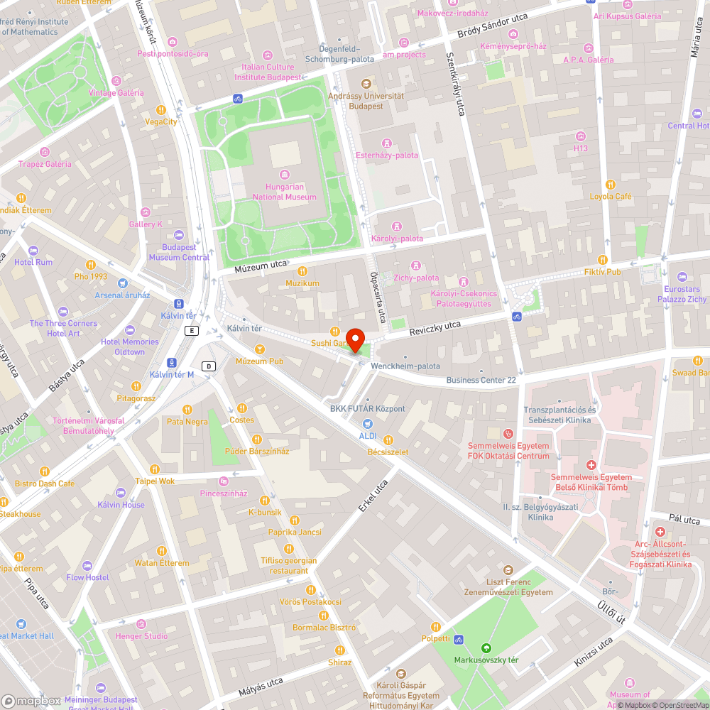 Ottfelejtett bicikli bejelentés helye