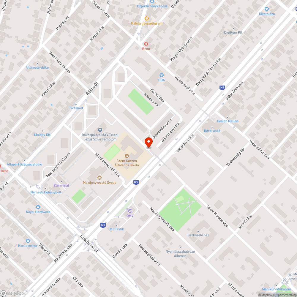 Kidőlt korlát. bejelentés helye