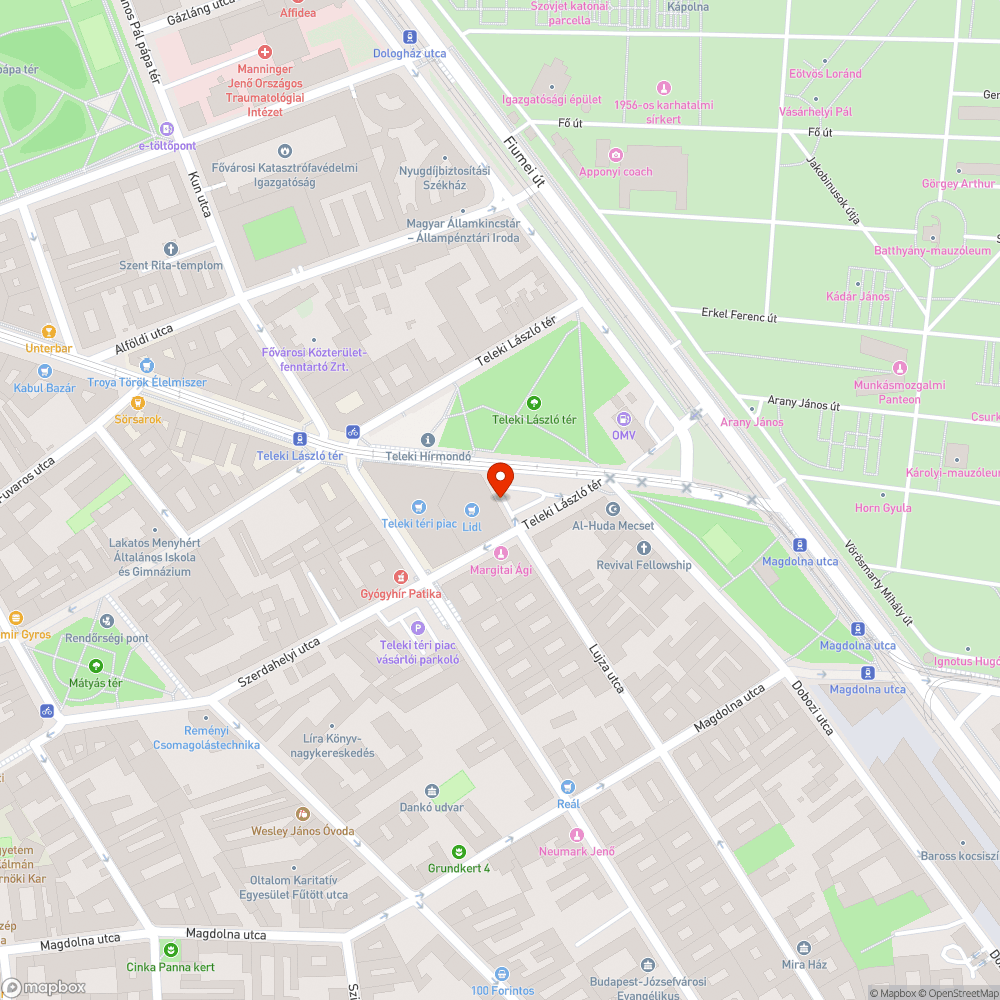 Használhatatlan vízforraló bejelentés helye