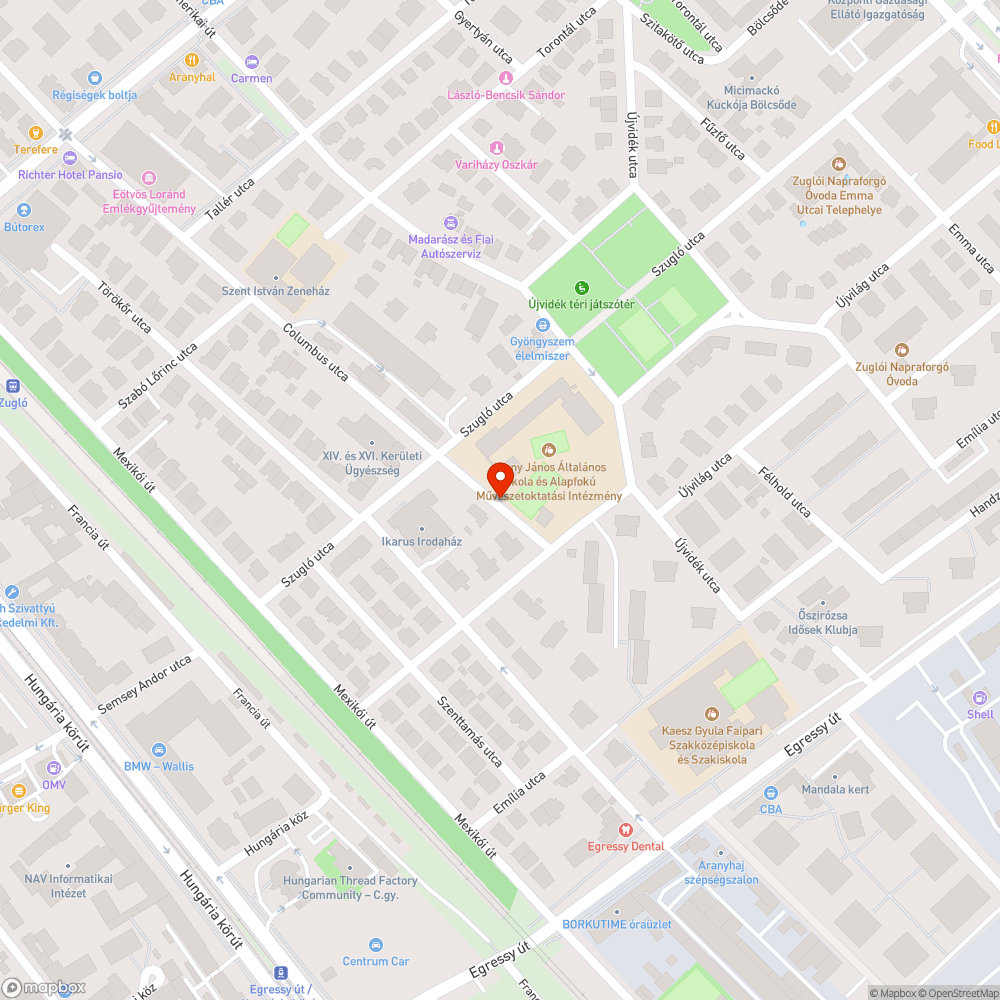 Bomló süntetem a járdán bejelentés helye