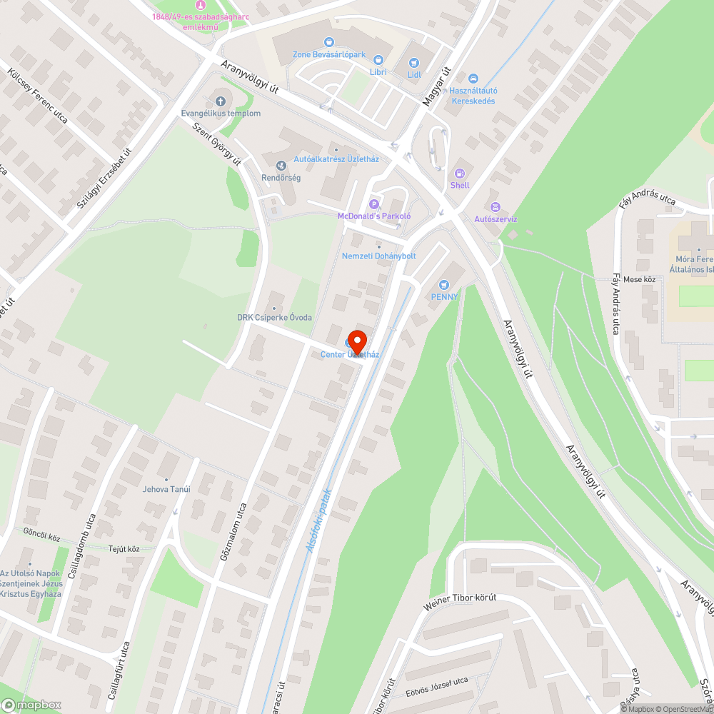 takarítatlan rács bejelentés helye