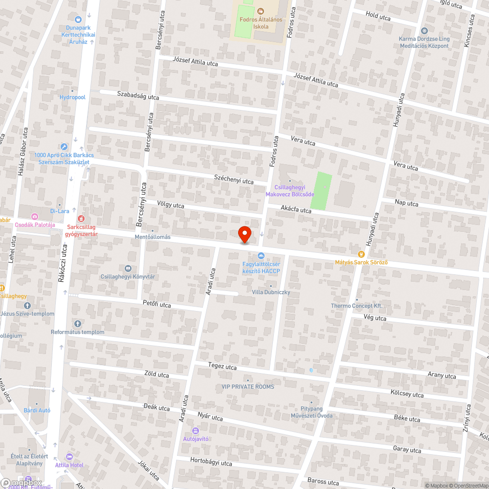 Kiégett leszállásjelző bejelentés helye