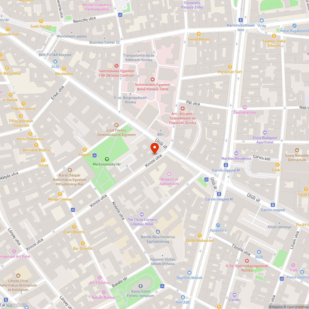 Szemét a járdán és az úttesten bejelentés helye