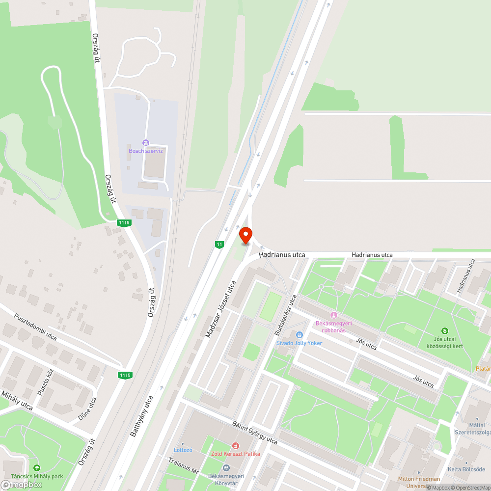 Megint kidöntötték a kamerát bejelentés helye