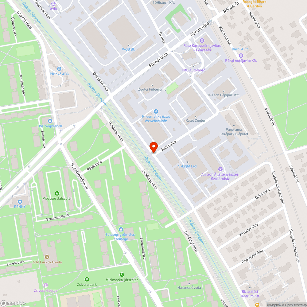 csodálatos utcakép bejelentés helye