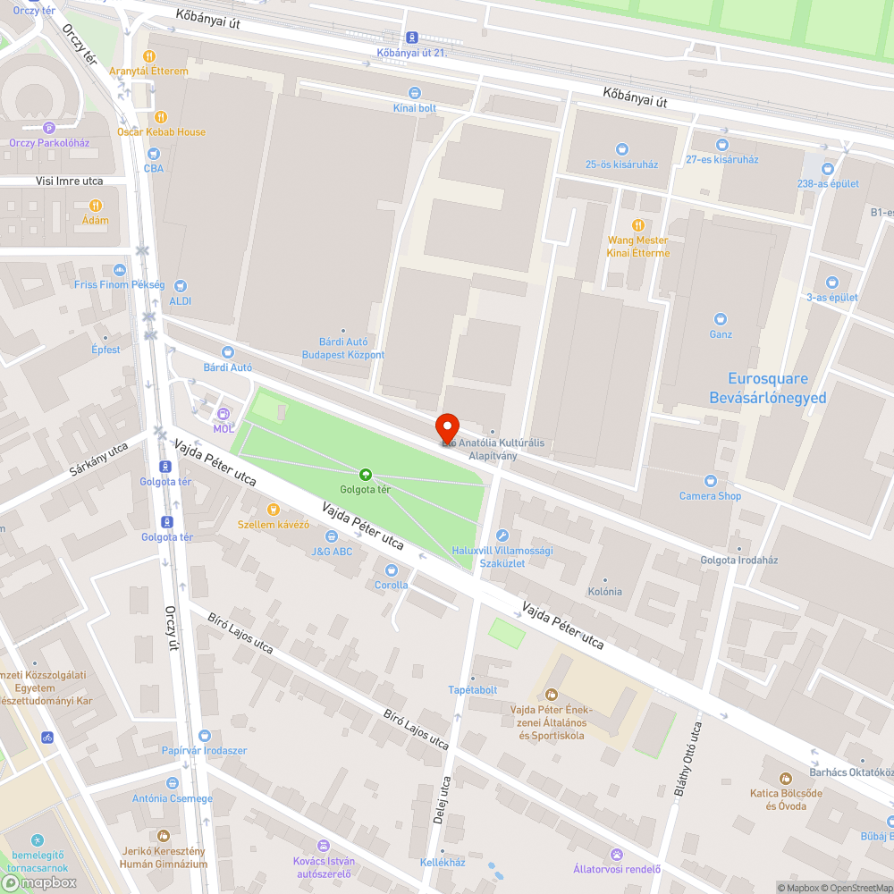 elhagyott autó bejelentés helye