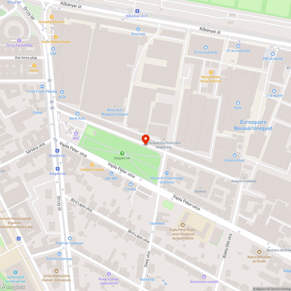 elhagyott autó bejelentés helye