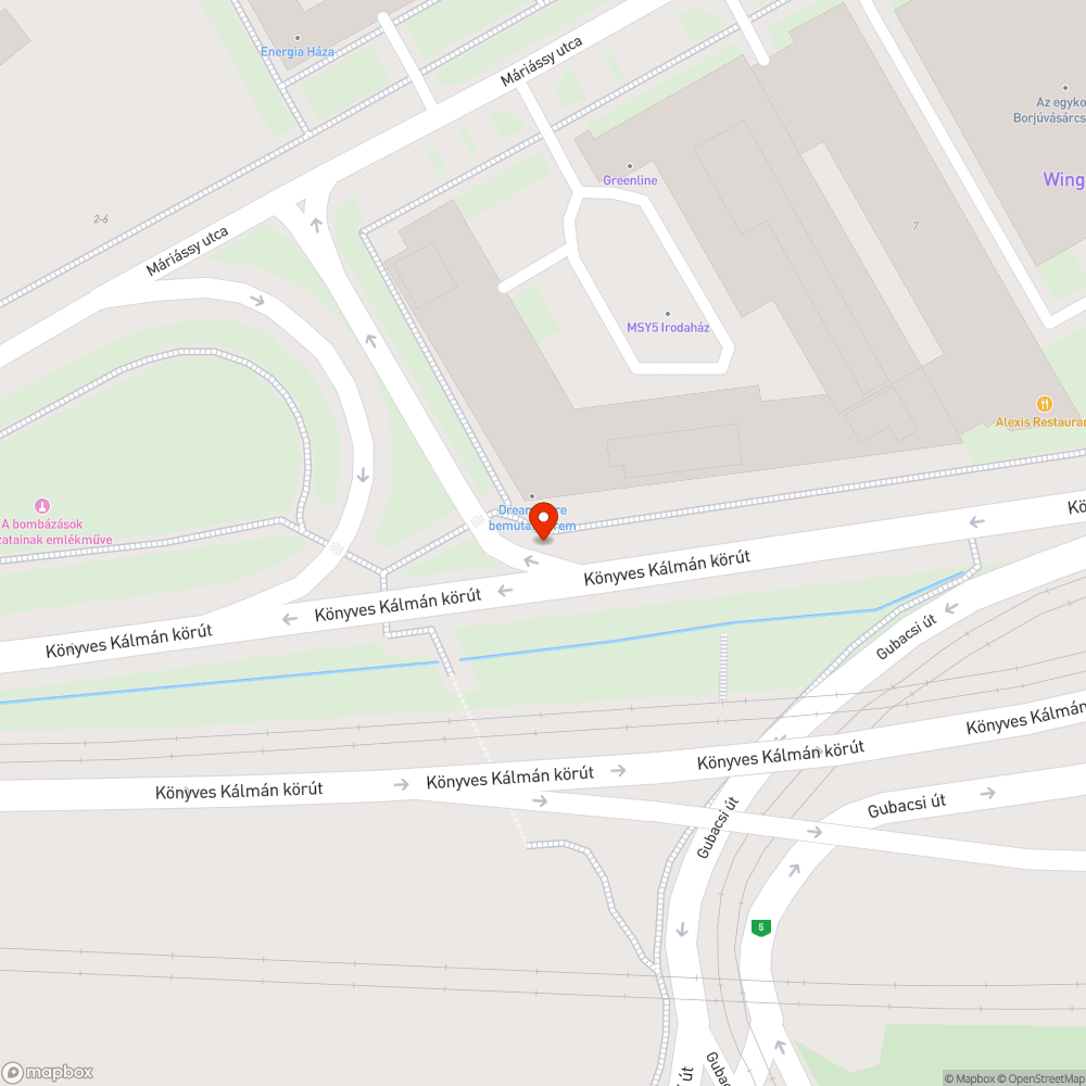 Kidöntött jelzőtábla bejelentés helye