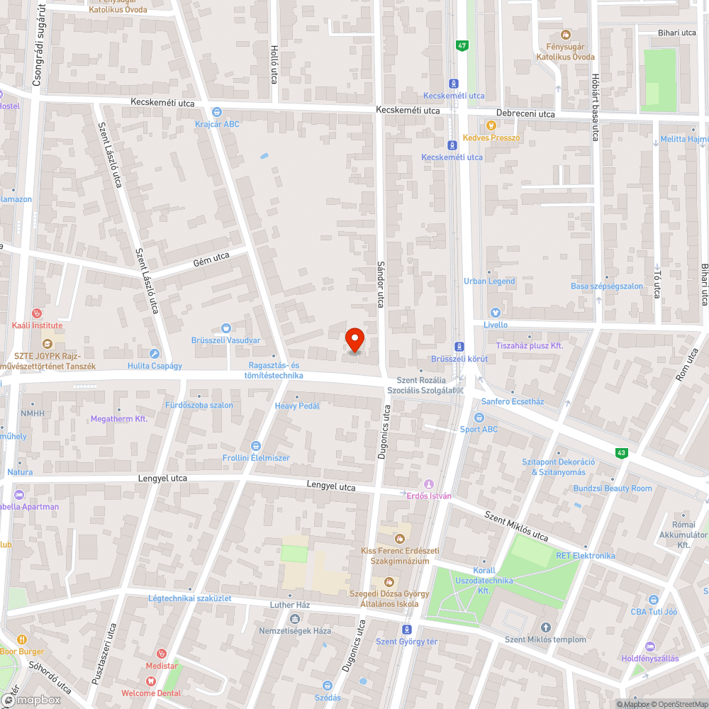 Táblacsonk bejelentés helye