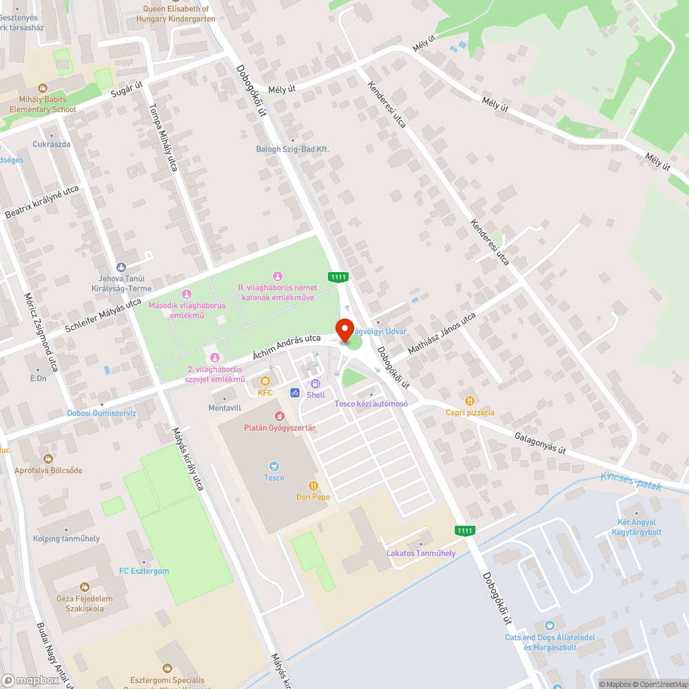 Hiányzó lámpa bejelentés helye